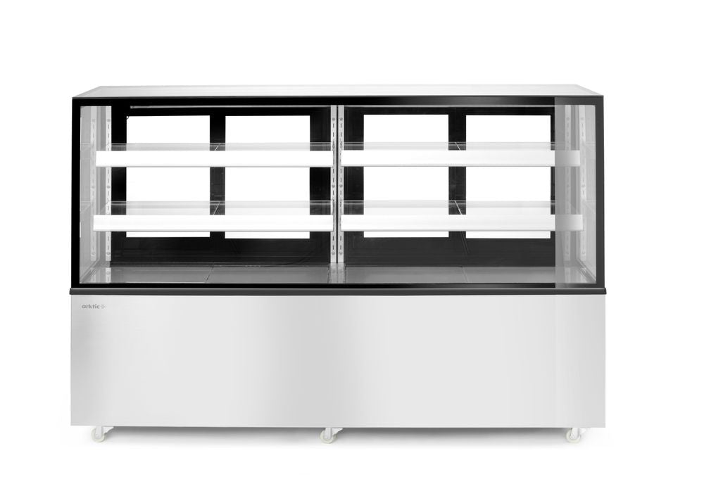 Vetrine refrigerate con 2 ripiani Arktic - lunghezza 677 × larghezza 1824 × altezza 1230 mm | HE233467