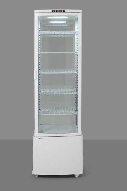 Vetrina Armadio Refrigerata Arktic 270L 0/+6°C con LED e 5 Ripiani