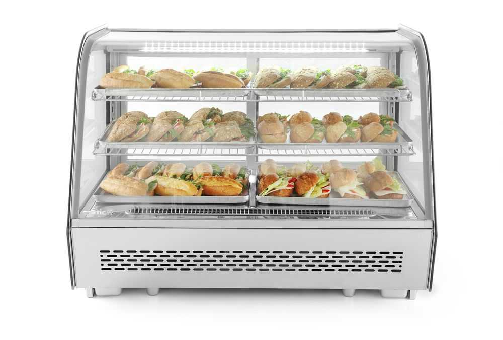 Vetrina refrigerata da banco Arktic - lunghezza 570 × larghezza 885 × altezza 680 mm | HE233719