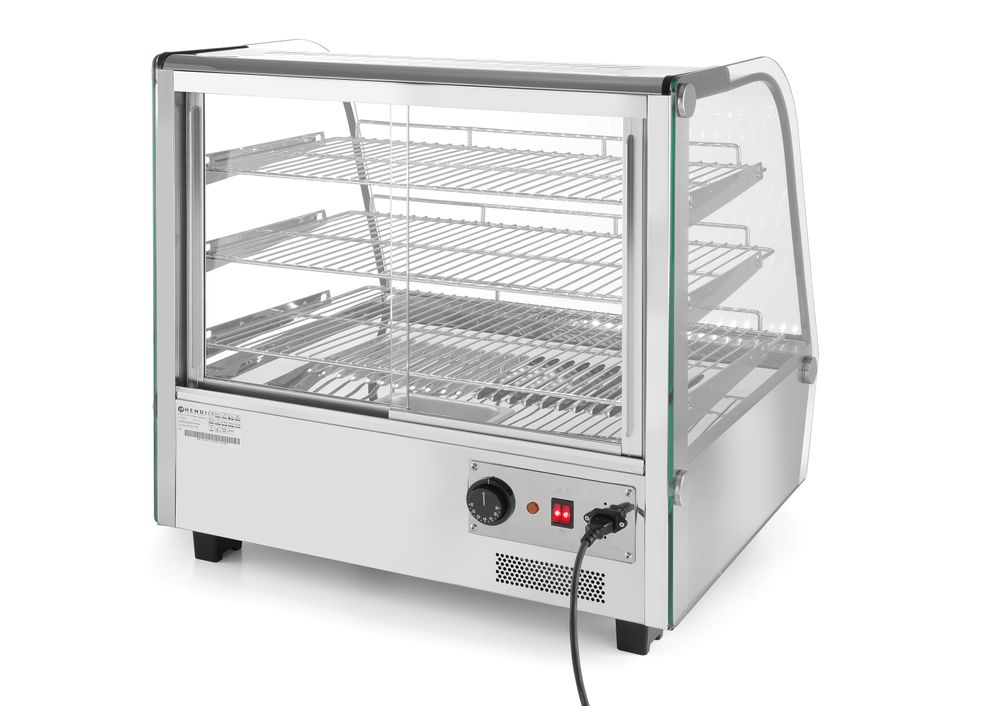 Vetrinetta da banco riscaldata HENDI - lunghezza 570 × larghezza 885 × altezza 680 mm | HE233733