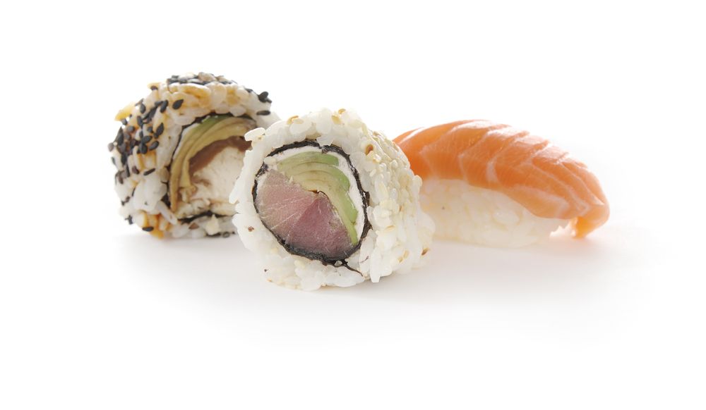 Vetrina refrigerata sushi 5x GN 1/3 Arktic - lunghezza 445 × larghezza 1307 × altezza 327 mm | HE233757