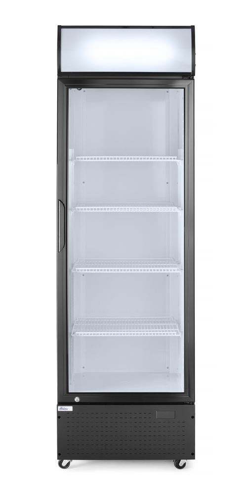 Frigorifero per bar posteriore con pannello retroilluminato, porta singola Arktic - lunghezza 691 × larghezza 625 × altezza