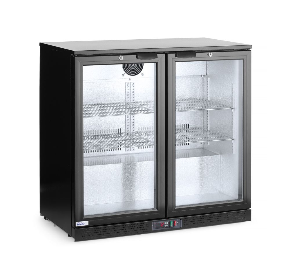 Frigorifero posteriore da bar con doppio sportello Arktic - lunghezza 540 × larghezza 900 × altezza 890 mm | HE235829