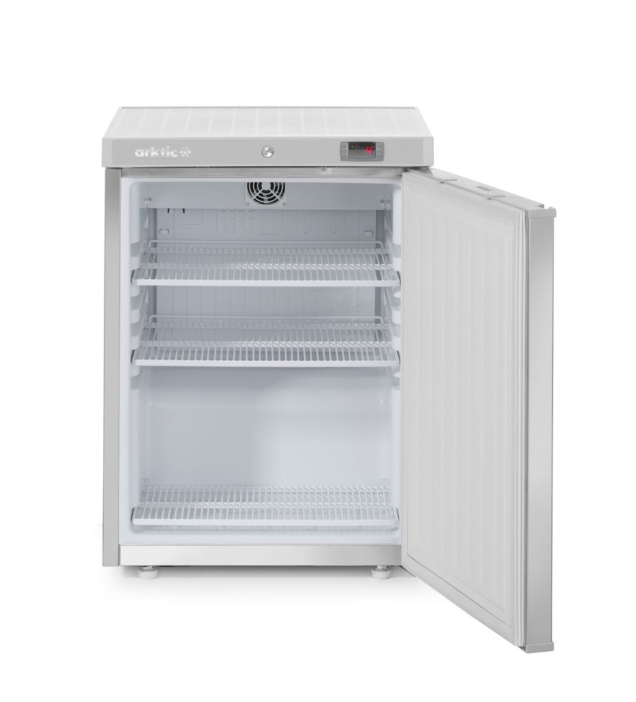 Frigorifero Budget Line con struttura esterna in acciaio inossidabile Arktic - lunghezza 640 × larghezza 600 × altezza 840 mm