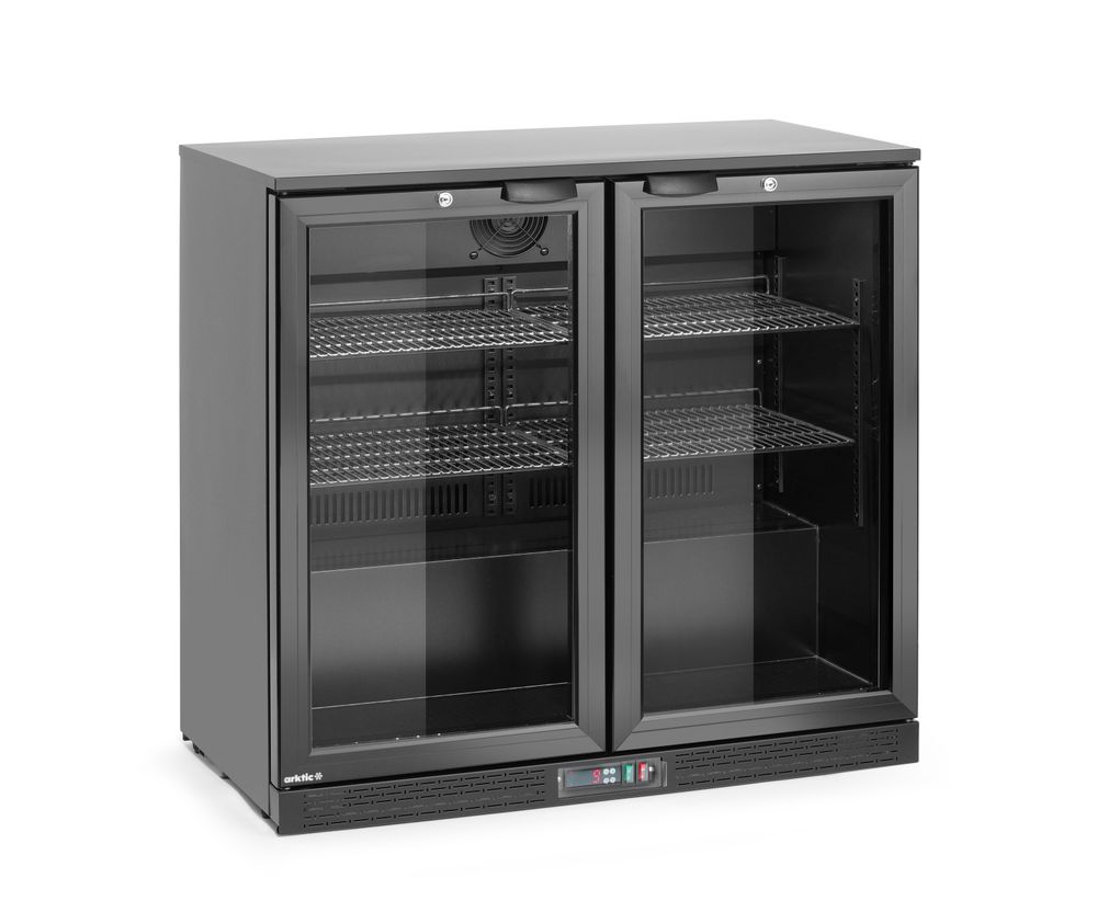 Frigorifero posteriore da bar con doppio sportello Arktic - lunghezza 540 × larghezza 900 × altezza 890 mm | HE236895