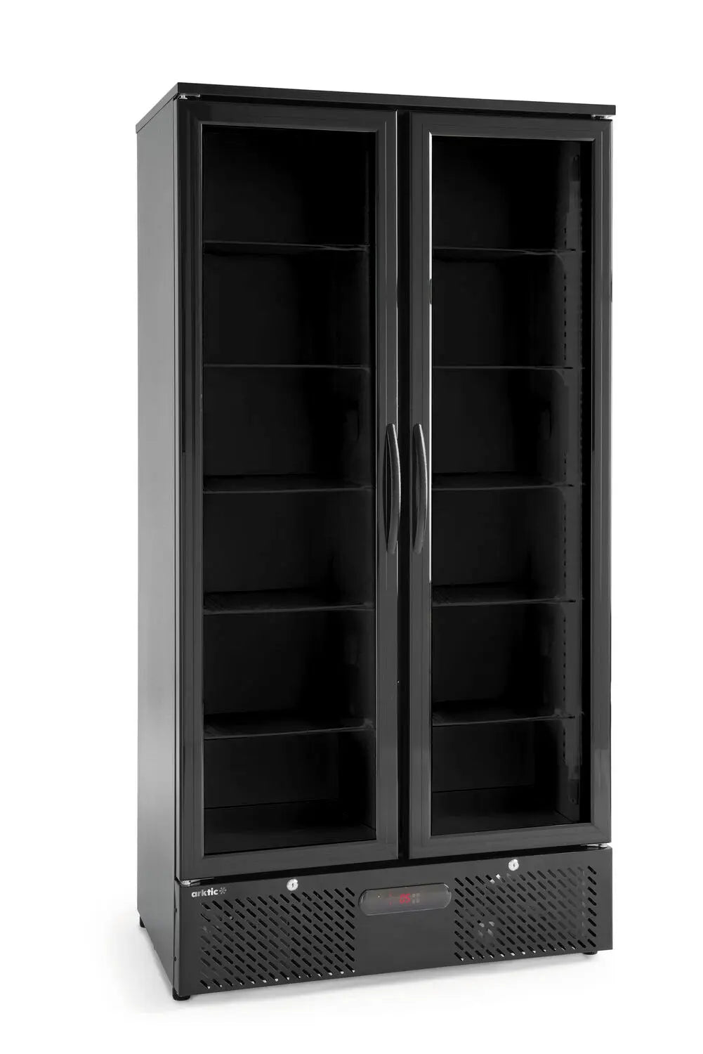 Frigorifero Bar Retrobanco 384L Doppia Porta Arktic Nero