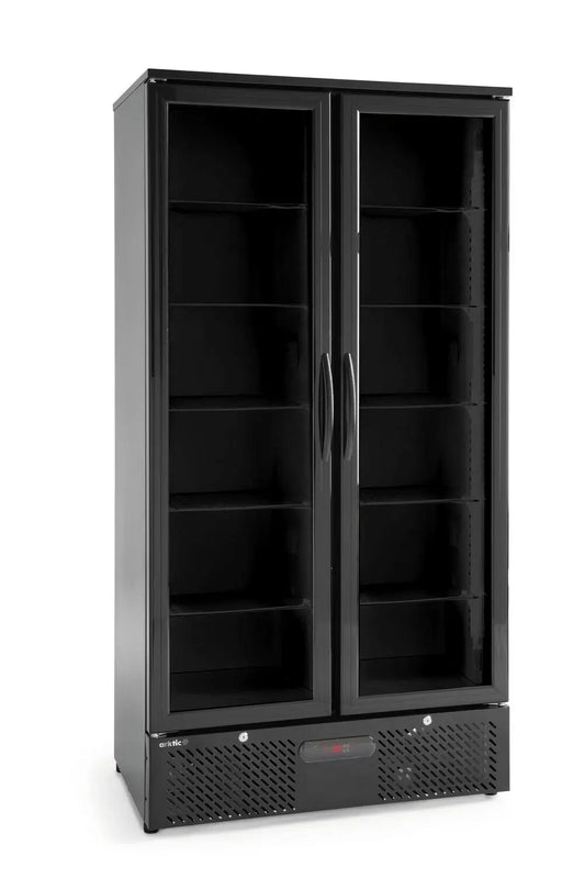 Frigorifero Bar Retrobanco 384L Doppia Porta Arktic Nero