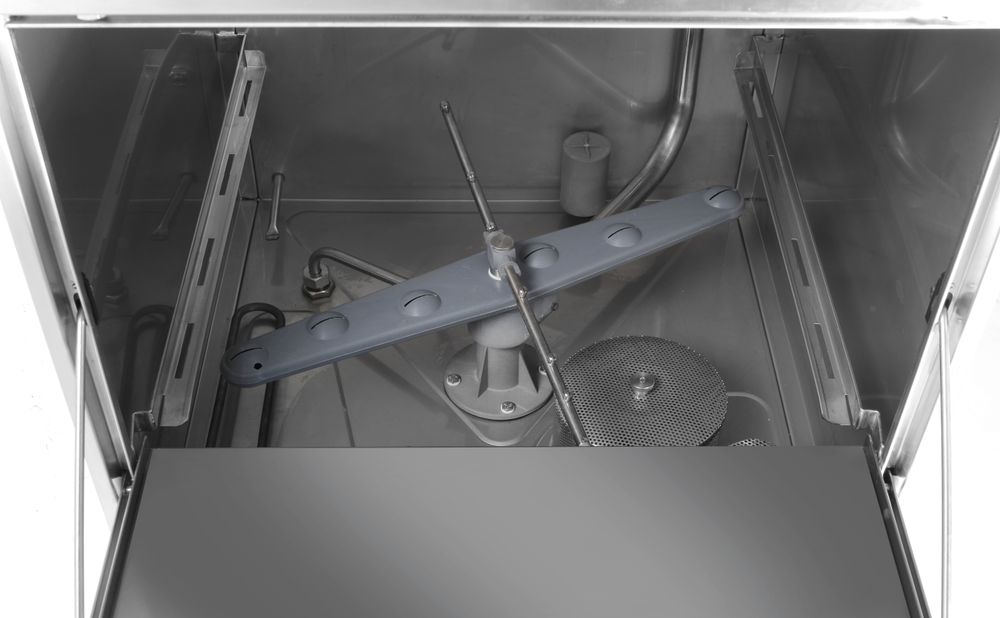 Lavastoviglie 50x50 - controllo elettronico HENDI - lunghezza 645 × larghezza 576 × altezza 837 mm | HE237540