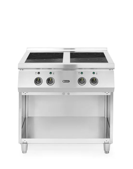 Fornello a Induzione Professionale 4 Fuochi – HENDI | 17 kW di Potenza Totale