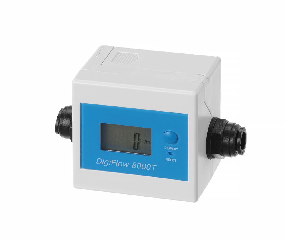 Misuratore di flusso d'acqua elettronico per filtri acqua HENDI - lunghezza 55 × larghezza 110 × altezza 70 mm | HE237915