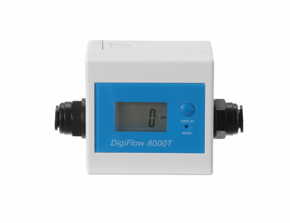 Misuratore di flusso d'acqua elettronico per filtri acqua HENDI - lunghezza 55 × larghezza 110 × altezza 70 mm | HE237915