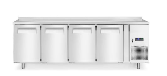 Banco refrigerato, 4 porte Arktic - lunghezza 700 × larghezza 2232 × altezza 855 mm | HE238165