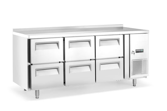 Banco refrigerato, 6 cassetti Arktic | HE238325