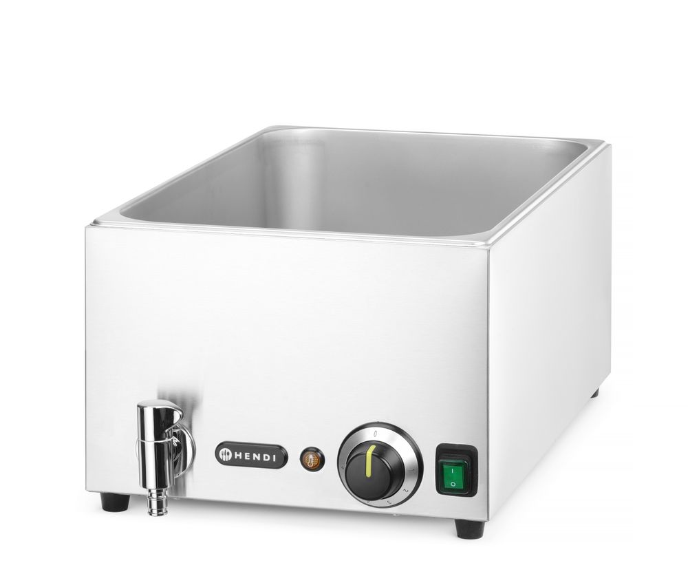 Set Bagno-maria con rubinetto di scarico Ranger HENDI - GN GN 1/1 | HE238868