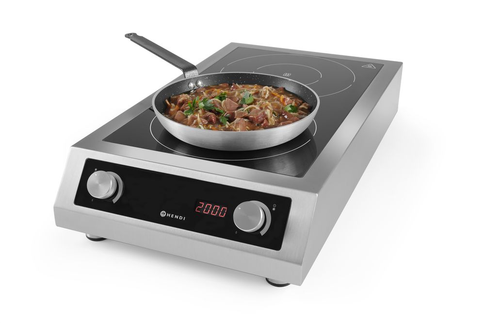 Induzione Modello 7000 HENDI - lunghezza 700 × larghezza 405 × altezza 145 mm | HE239346