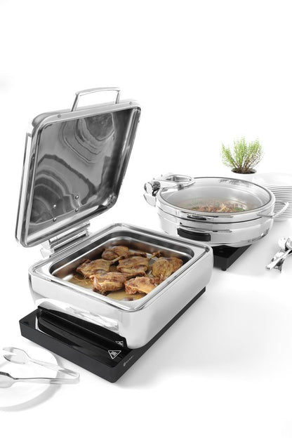 Piano caldo a induzione HENDI - lunghezza 362 × larghezza 459 × altezza 61 mm | HE239384
