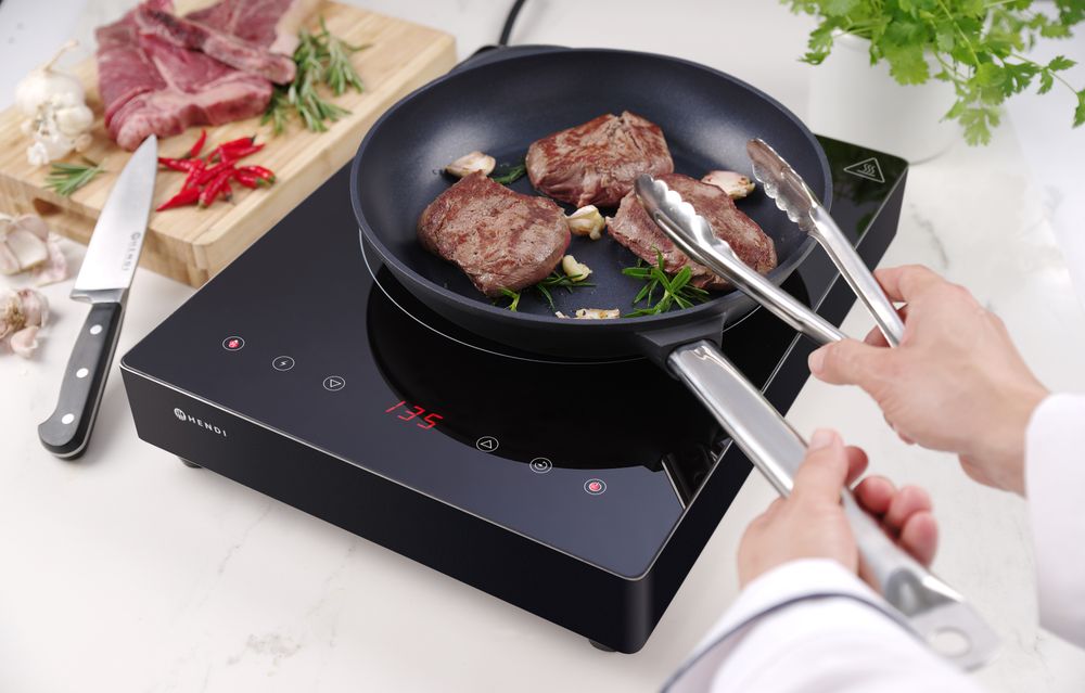 Induzione 3500W HENDI - lunghezza 444 × larghezza 339 × altezza 80 mm | HE239421