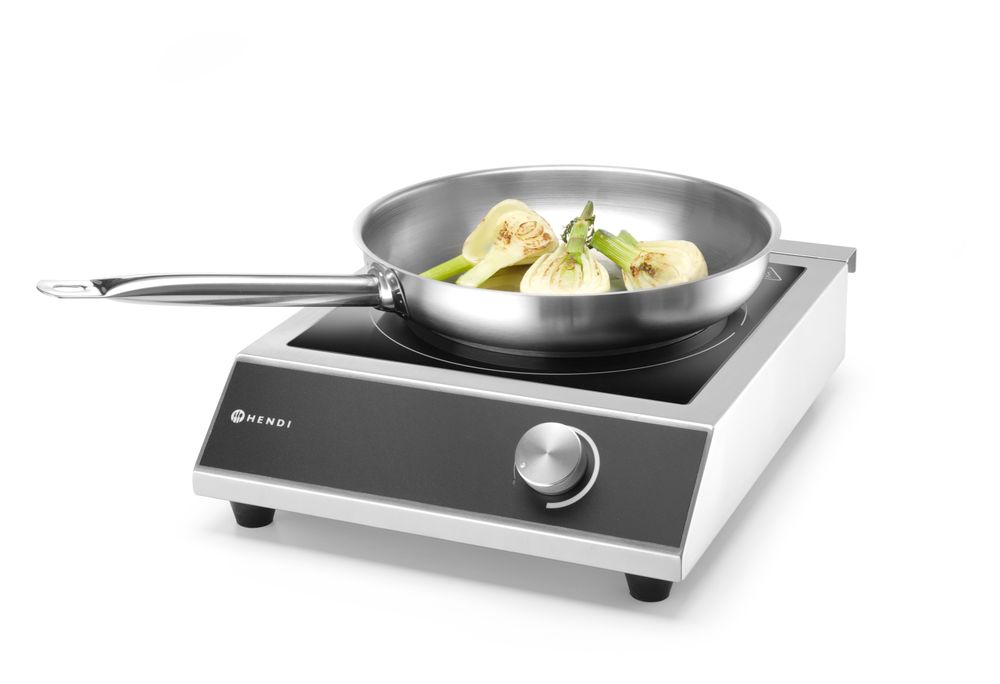 Induzione modello 3500 M HENDI - lunghezza 435 × larghezza 329 × altezza 106 mm | HE239780