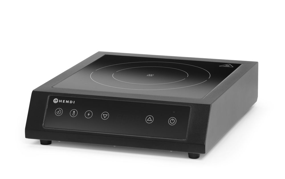 Piastra ad induzione 3500 D XL HENDI - lunghezza 400 × larghezza 356 × altezza 100 mm | HE239957