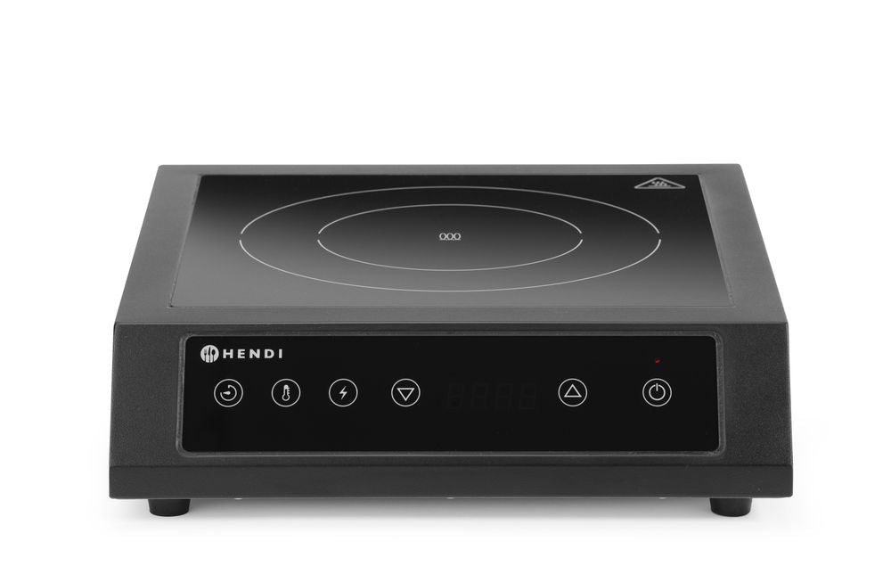Piastra ad induzione 3500 D XL HENDI - lunghezza 400 × larghezza 356 × altezza 100 mm | HE239957