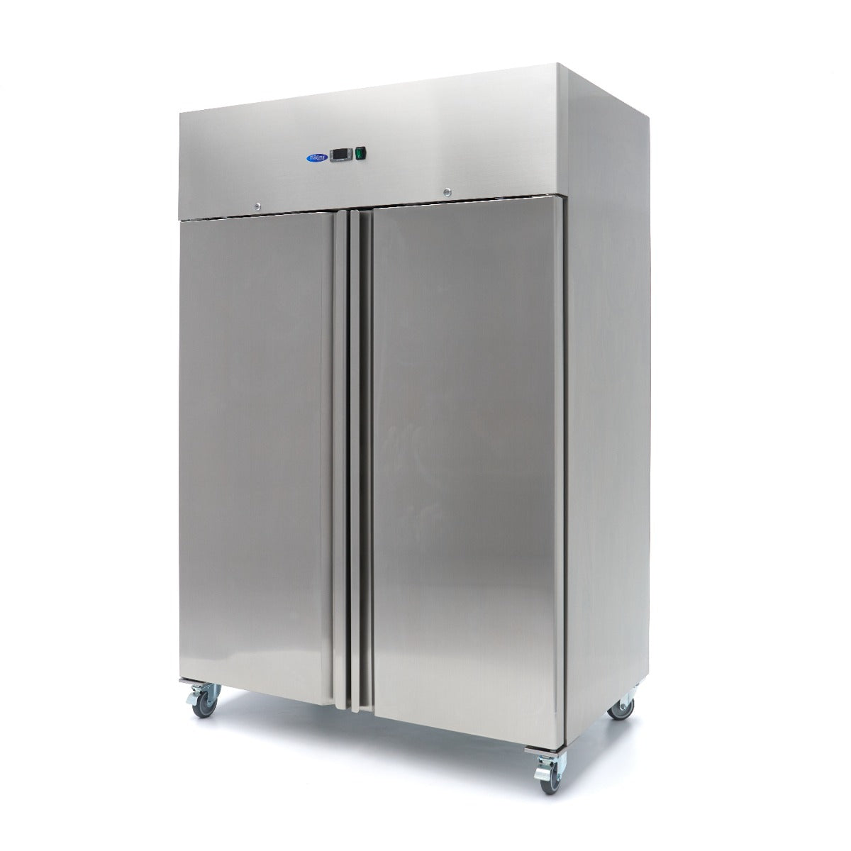 Congelatore - 1200L - 6 Ripiani Regolabili (2/1GN) - Acciaio Inox - su Ruote – MAXIMA 09400017