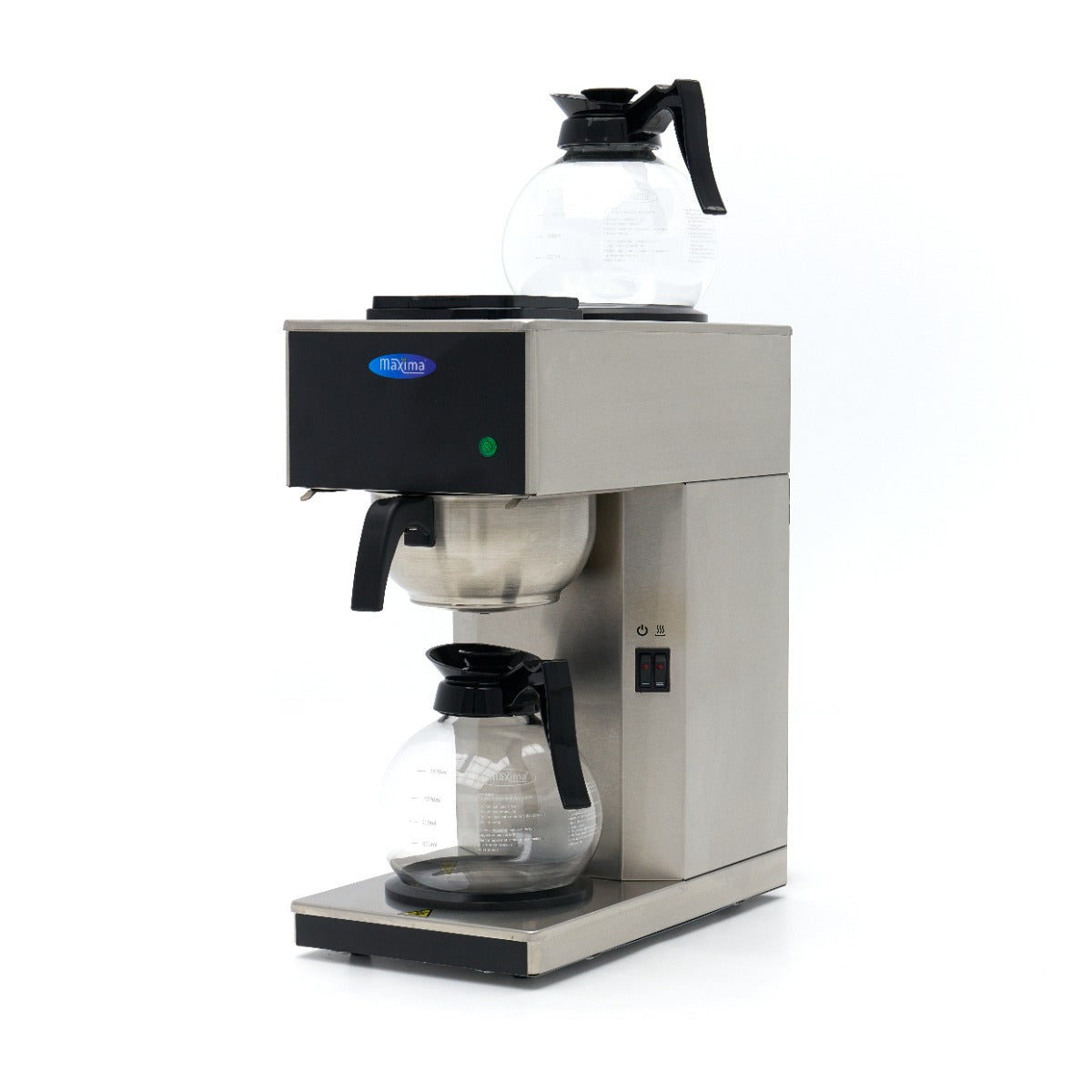 Caffettiera a Filtro - Singola - 1,8 l - con Caraffa in Vetro – MAXIMA 09365251
