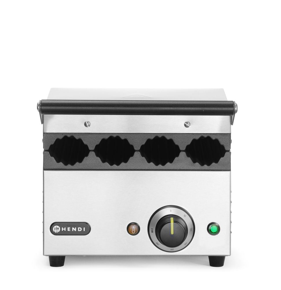 Griglia a contatto per panini da hot dog e tortillas HENDI - lunghezza 402 × larghezza 285 × altezza 252 mm | HE263594