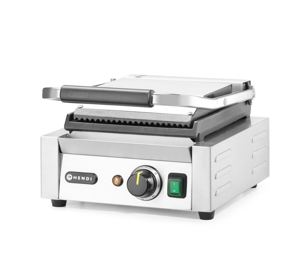 Piastra panini - versione singola HENDI - lunghezza 400 × larghezza 310 × altezza 510 mm | HE263600