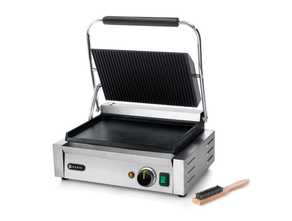 Piastra panini HENDI - lunghezza 375 × larghezza 430 × altezza 514 mm | HE263662