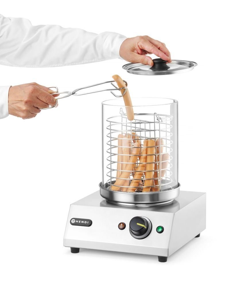 Riscaldatore per salsicce HENDI - lunghezza 330 × larghezza 282 × altezza 386 mm | HE265000