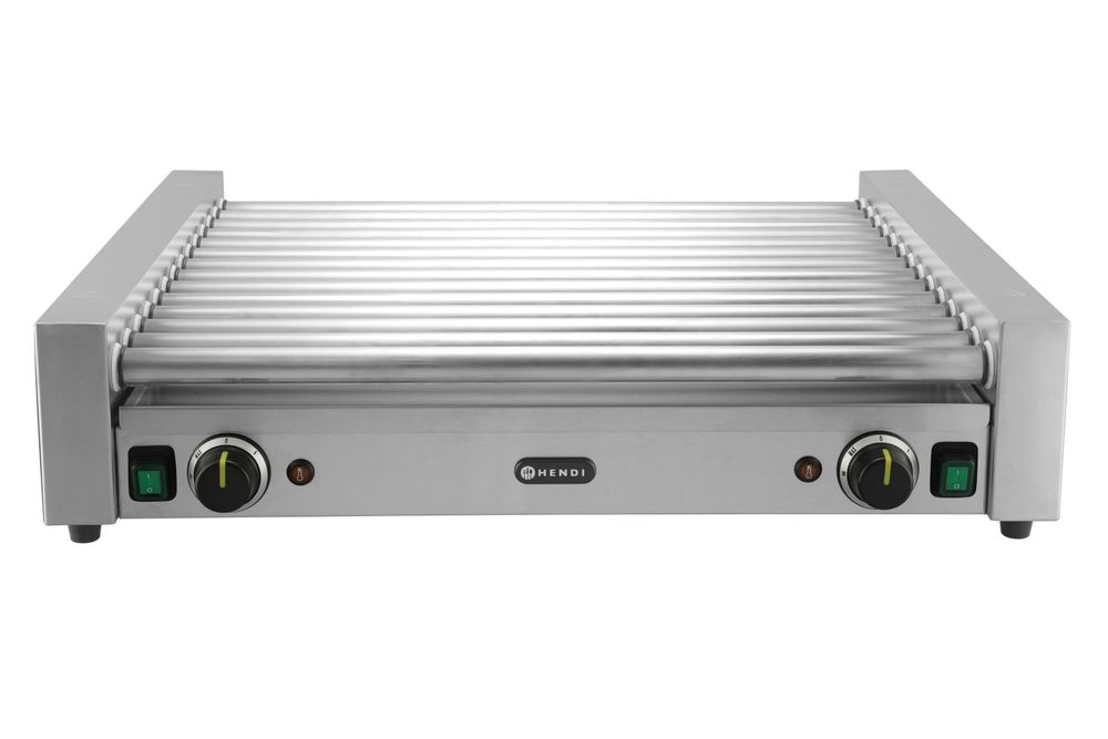 Griglia per wurstel XL - 2 zone HENDI - lunghezza 635 × larghezza 735 × altezza 166 mm | HE268674