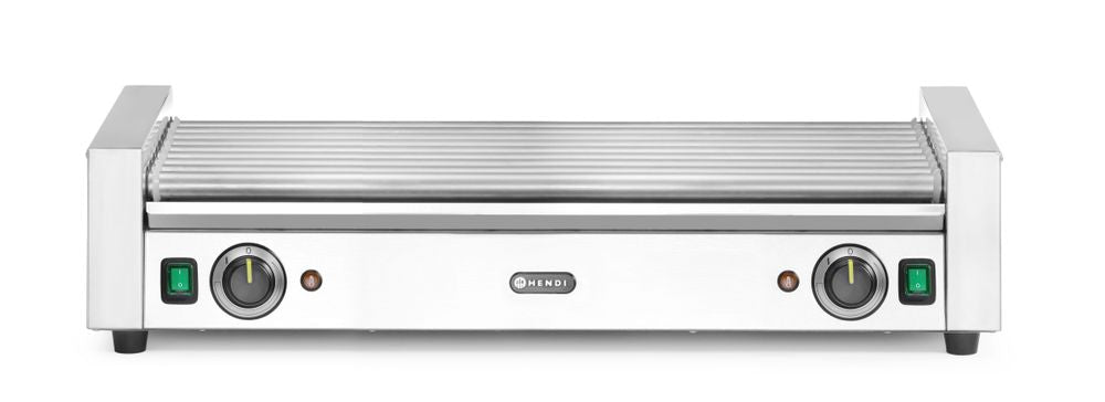 Griglia per wurstel XL - 2 zone HENDI - lunghezza 635 × larghezza 735 × altezza 166 mm | HE268674