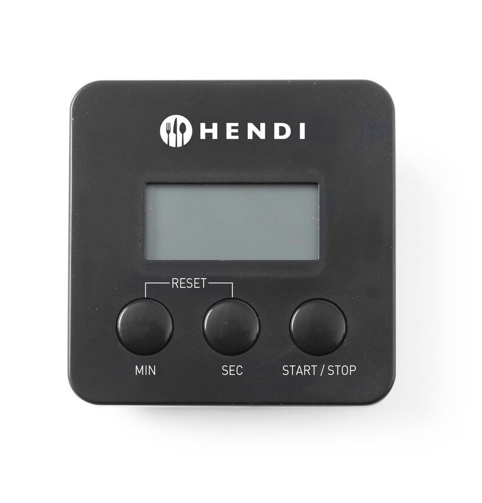 Timer digitale per cucina HENDI - lunghezza 28 × larghezza 68 × altezza 68 mm | HE271155