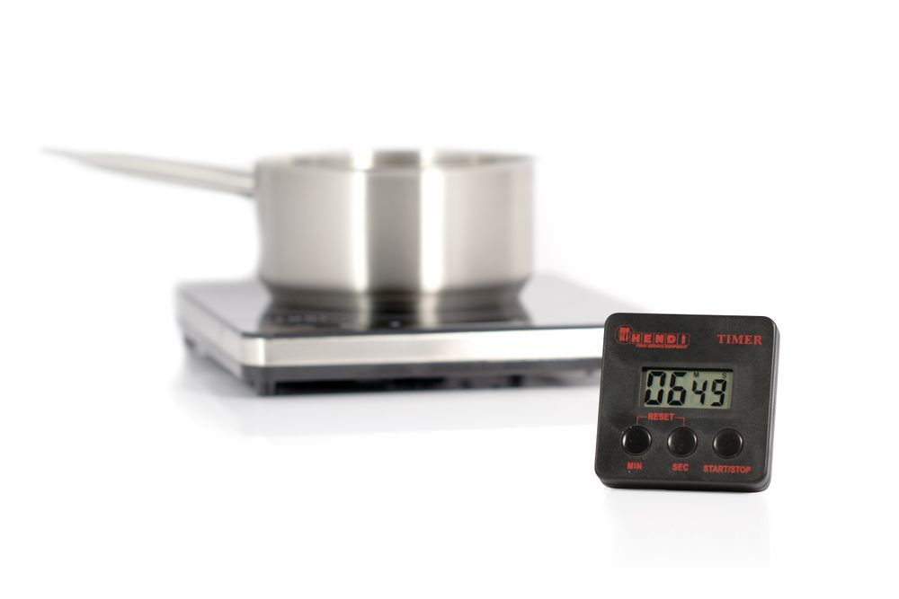 Timer digitale per cucina HENDI - lunghezza 28 × larghezza 68 × altezza 68 mm | HE271155
