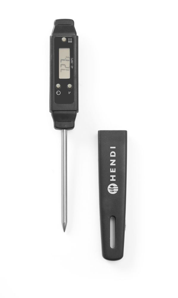 Termometro digitale tascabile con sonda HENDI - lunghezza 15 × larghezza 19 × altezza 218 mm | HE271209