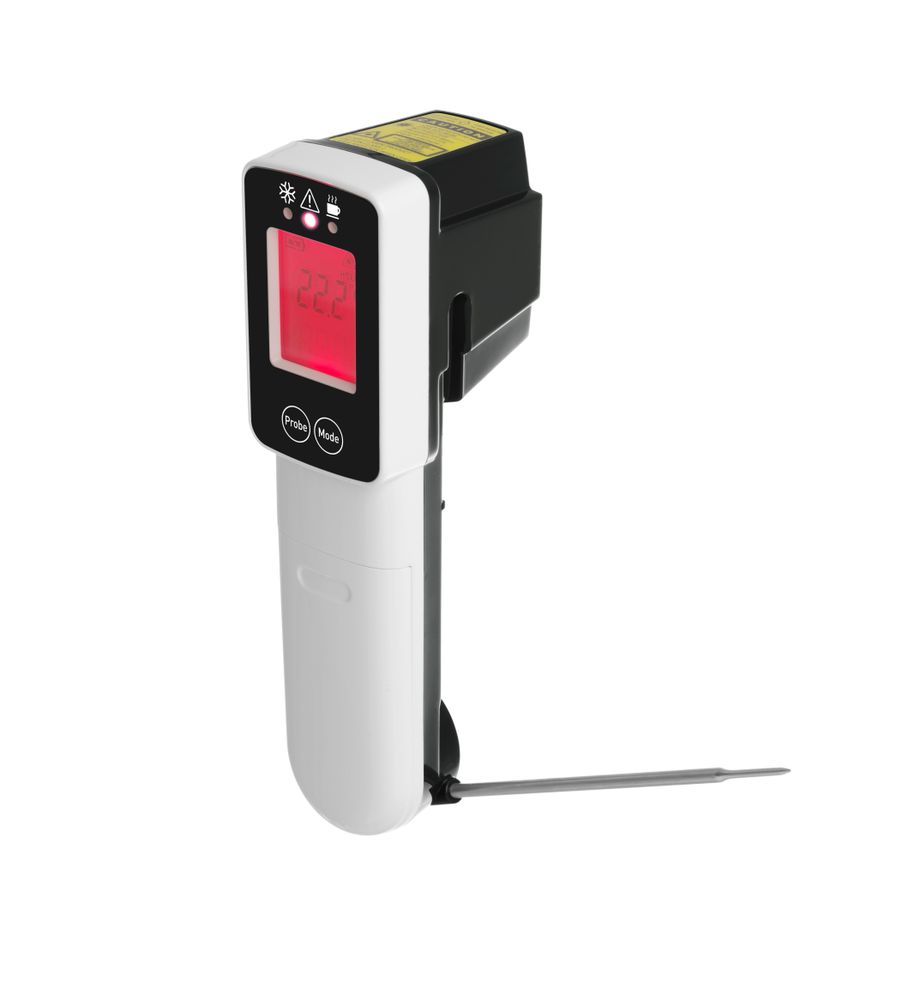 Termometro a infrarossi con sonda HENDI - lunghezza 52 × larghezza 40 × altezza 250 mm | HE271254