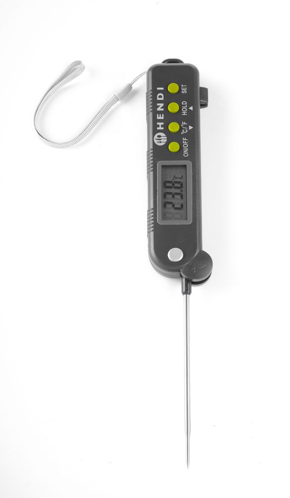 Termometro con sonda pieghevole HENDI - lunghezza 285 × larghezza 25 × altezza 40 mm | HE271308