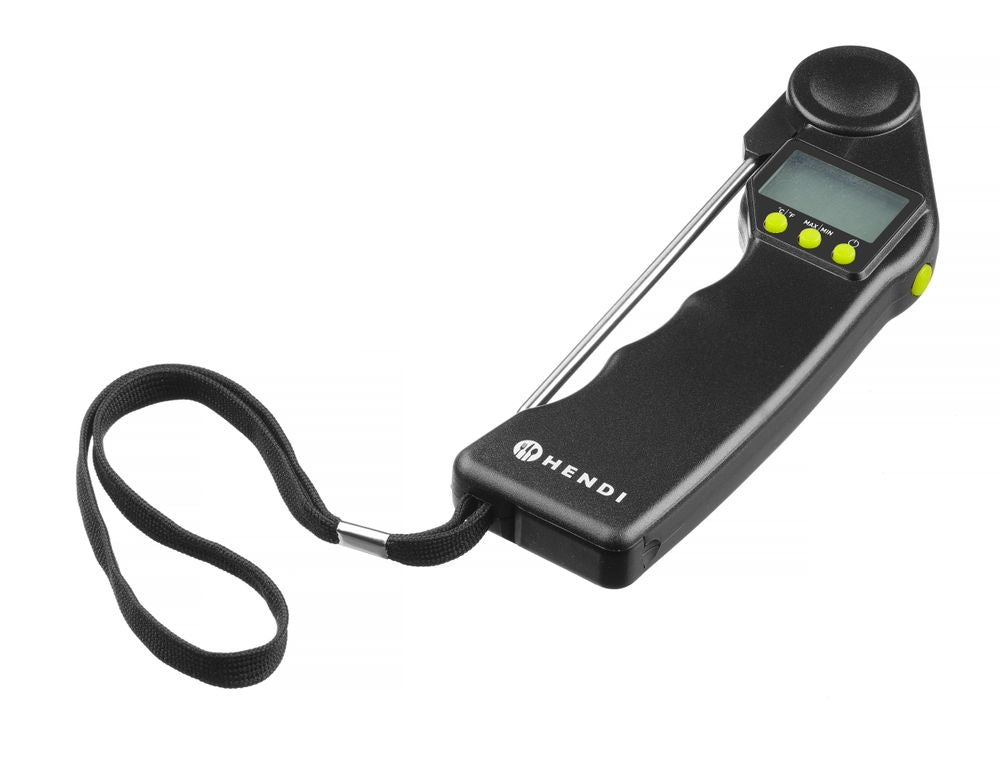 Termometro digitale con sonda pieghevole HENDI - lunghezza 295 × larghezza 60 × altezza 20 mm | HE271315