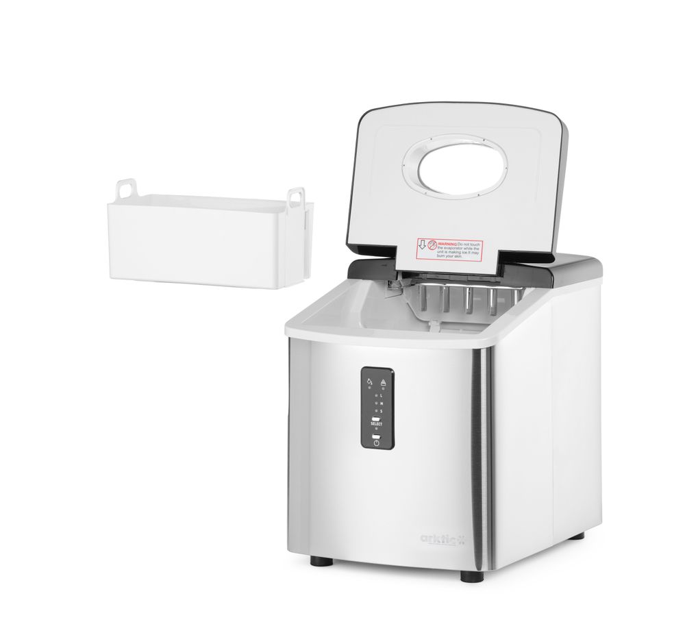 Fabbricatore di cubetti di ghiaccio Arktic - lunghezza 400 × larghezza 320 × altezza 575 mm | HE271568