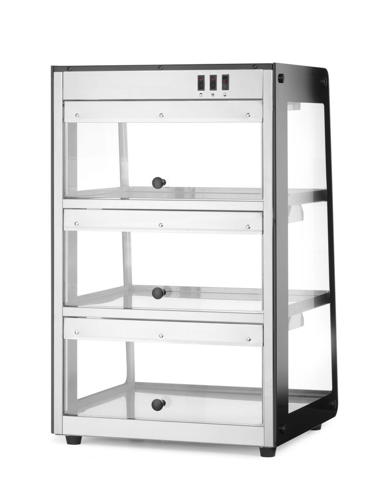 Vetrinetta da banco riscaldata HENDI - lunghezza 480 × larghezza 485 × altezza 774 mm | HE273760