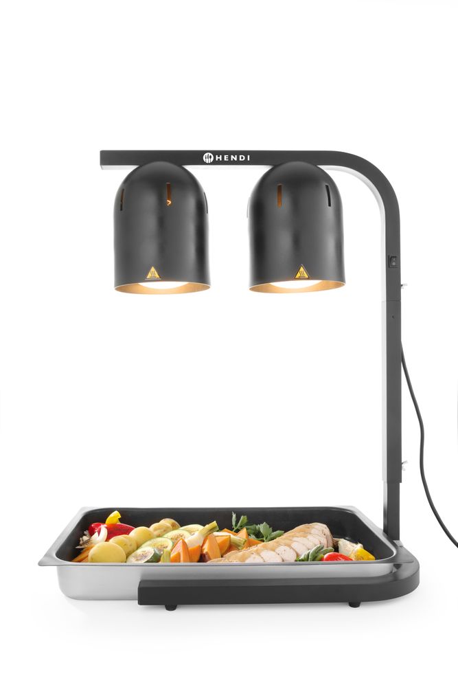 Scaldavivande, a infrarossi HENDI - lunghezza 357 × larghezza 509 × altezza 505 mm | HE273906