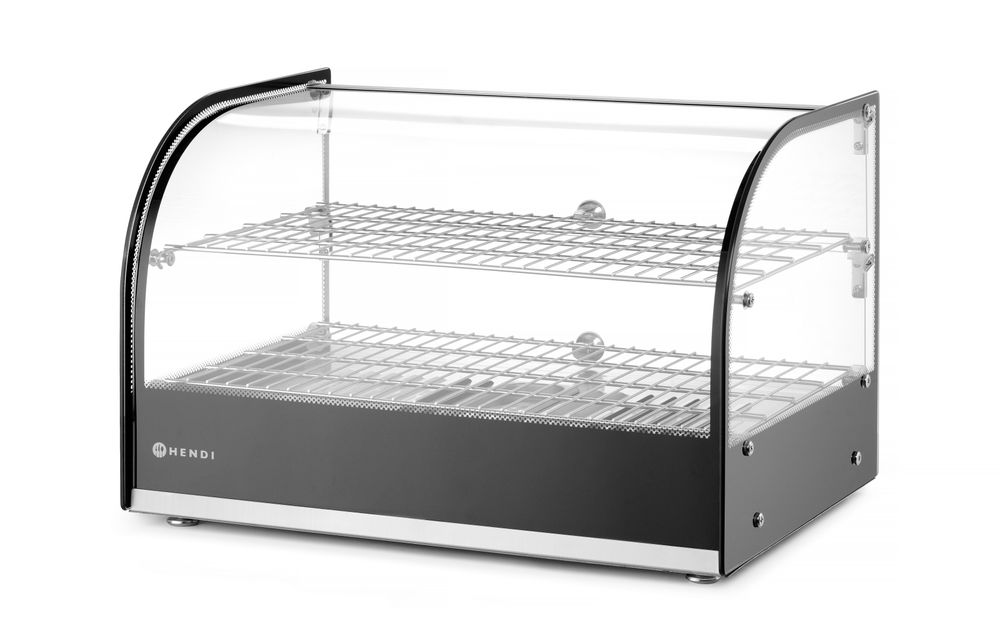 Vetrina calda a due ripiani HENDI - lunghezza 670 × larghezza 556 × altezza 440 mm | HE273999