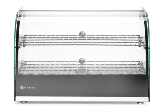 Vetrina calda a due ripiani HENDI - lunghezza 670 × larghezza 556 × altezza 440 mm | HE273999