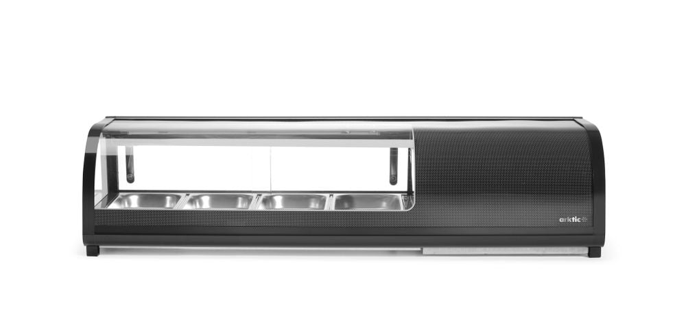 Vetrina refrigerata sushi Arktic - lunghezza 426 × larghezza 1175 × altezza 295 mm | HE274071