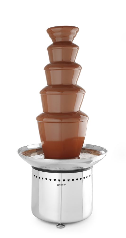 Fontana di cioccolata a 5 livelli HENDI - Ø 332 mm | HE274156