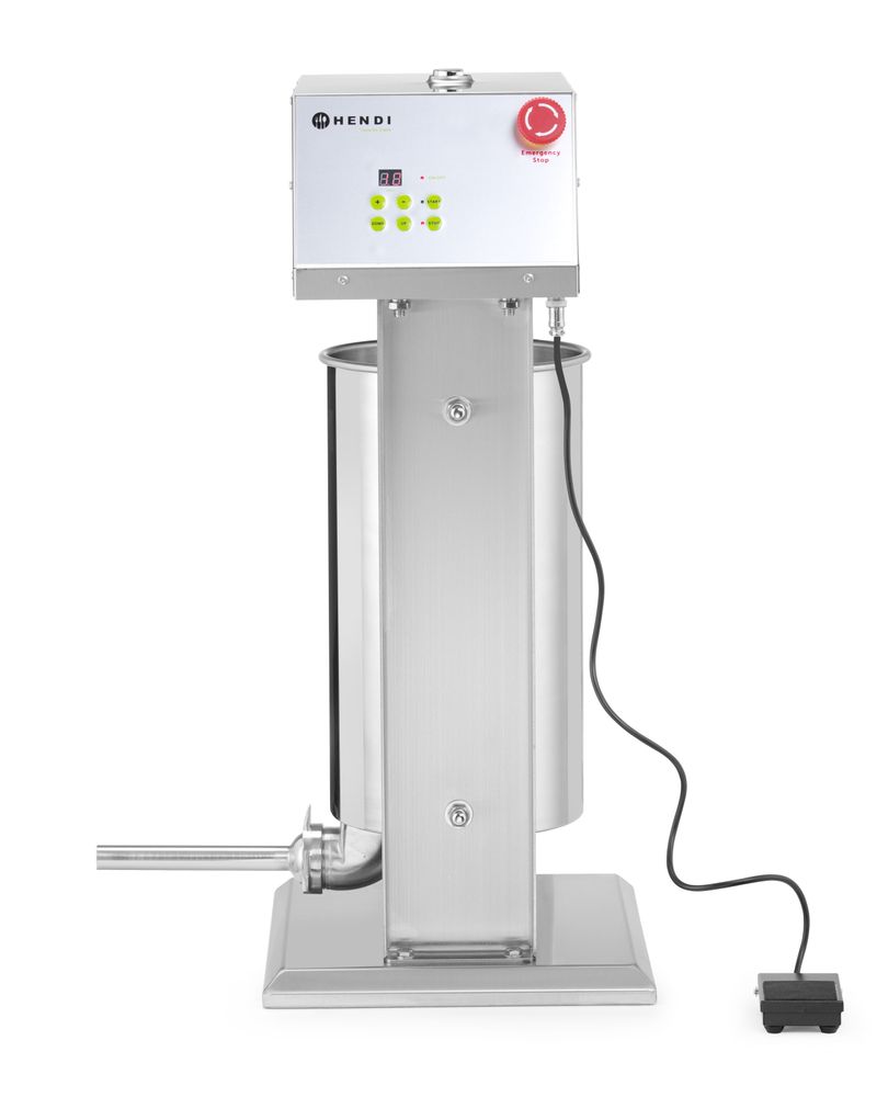 Macchina per riempire salsicce, elettrica HENDI - lunghezza 430 × larghezza 485 × altezza 770 mm | HE282083