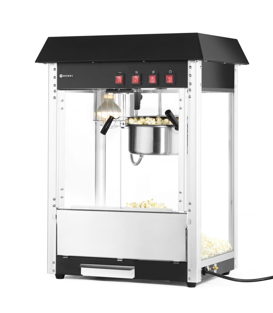 Macchina per popcorn HENDI - lunghezza 420 × larghezza 574 × altezza 778 mm | HE282762
