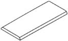 Piano tamburato spess.12/10 per banchi centrali mm.3000x900x50 h 2 bordi ragg. INOX BIM, codice P.309. Immagine rappresentativa della serie; fare riferimento alla descrizione del modello.