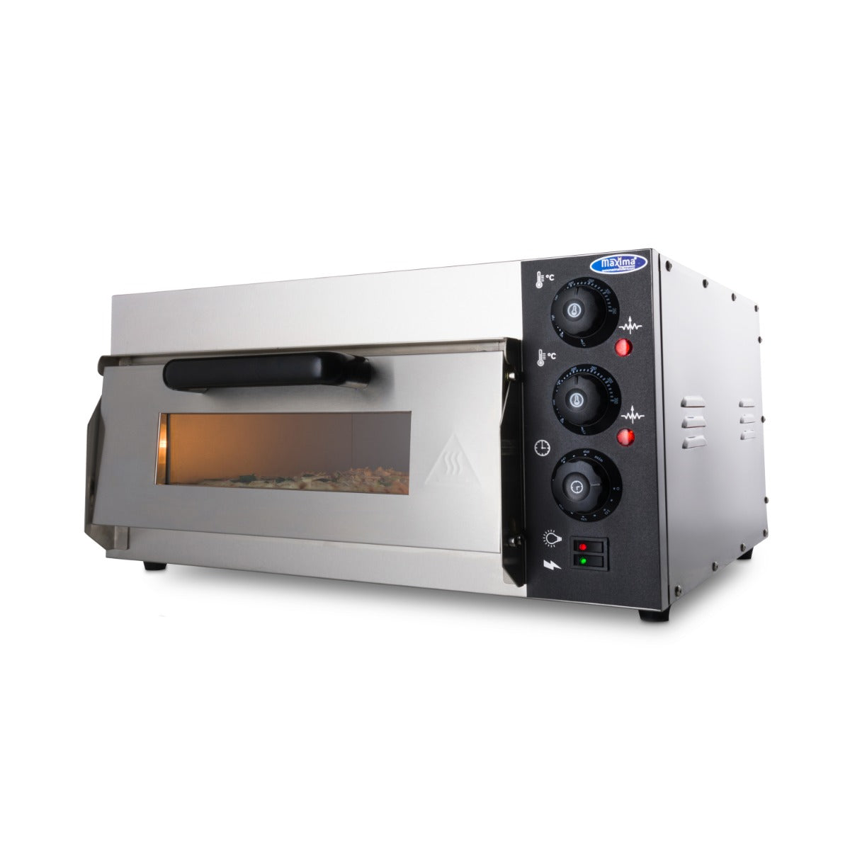 Forno per Pizza - adatto a 1 Pizza di Ø40cm – MAXIMA 09362150 – dettaglio 2