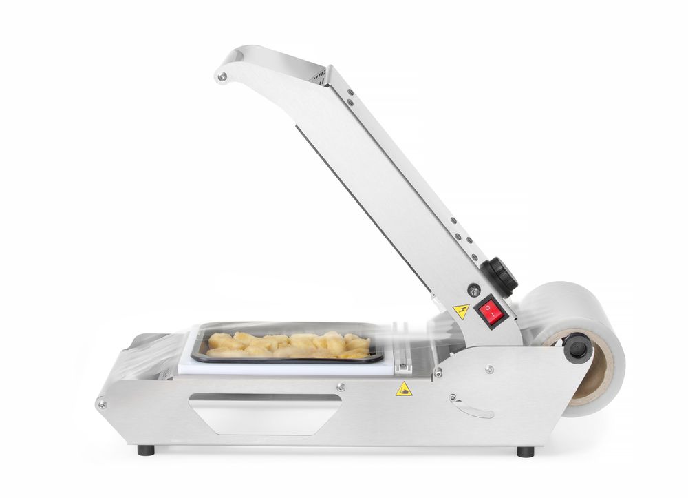 Sigillatore vassoio compatto HENDI - lunghezza 582 × larghezza 285 × altezza 185 mm | HE330005